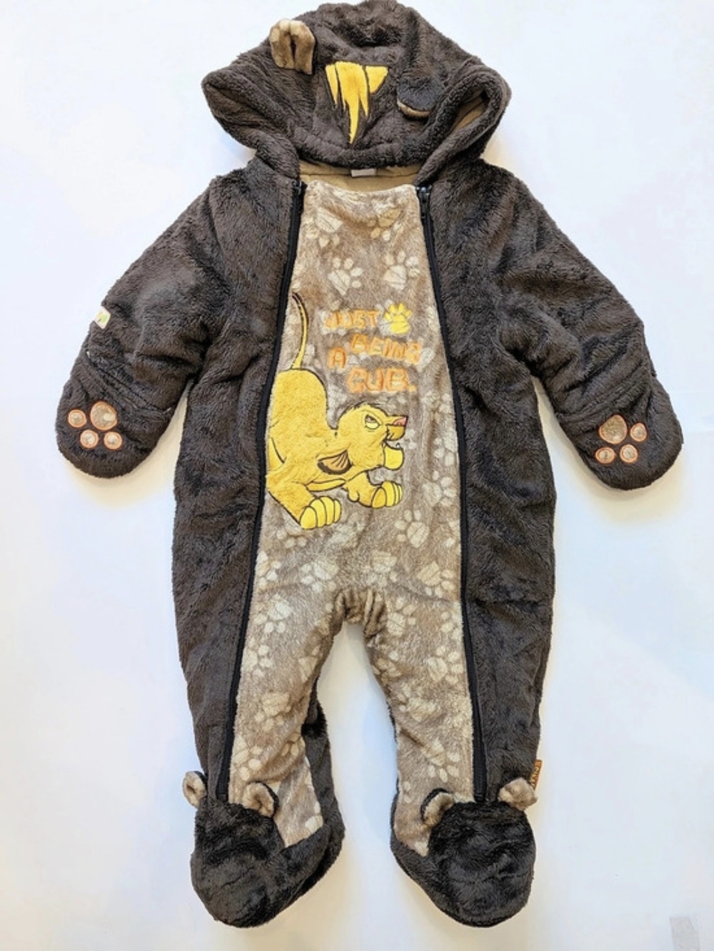 Disney Lion King Simba Fleece Bunting 6-12M